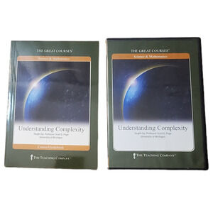 The Great Courses Understanding Complexity 2 DVD's & Course Guidebook